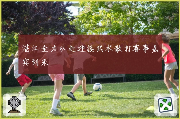 湛江全力以赴迎接武术散打赛事嘉宾到来