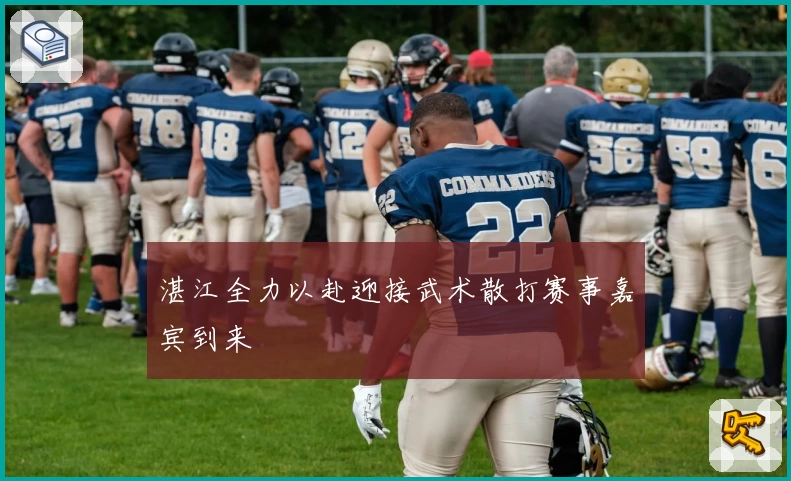 湛江全力以赴迎接武术散打赛事嘉宾到来